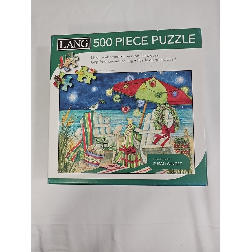 New Lang‎ Just Beachy 500-Piece Puzzle